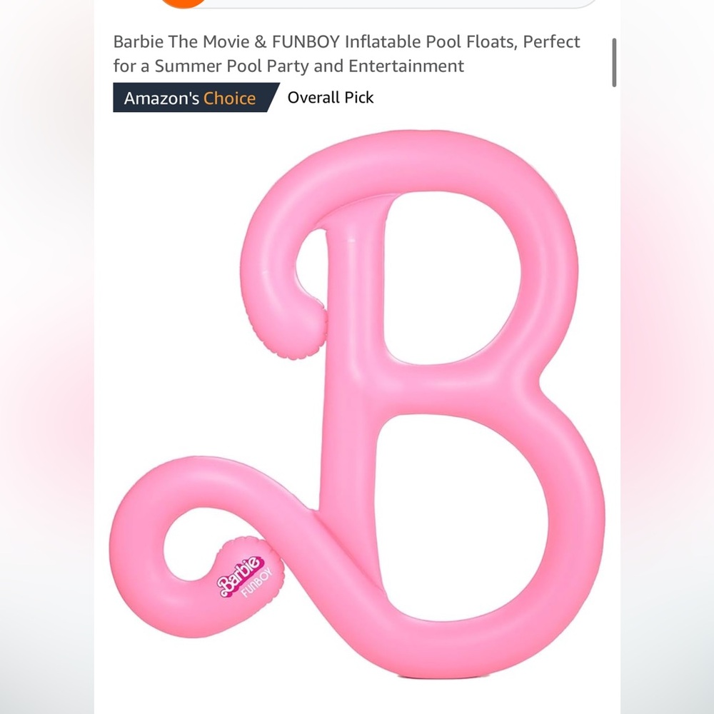 Barbie Pool Float